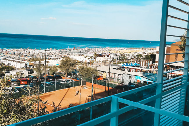 Riccione Camere vista mare